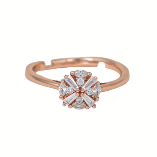 Rose Gold Shimmer Ring