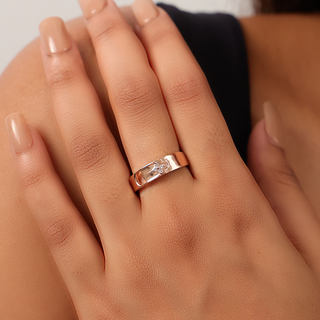 Rose Gold Minimal Ring