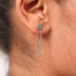 Silver Loops Earrings