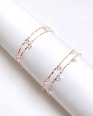 Rose Gold Evergreen Anklet