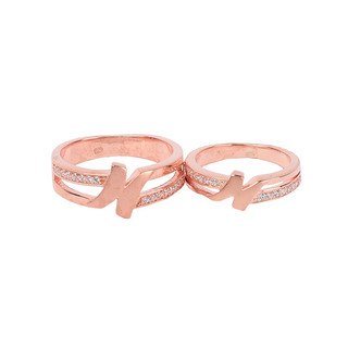 Rose Gold Your Bond Couple Ring