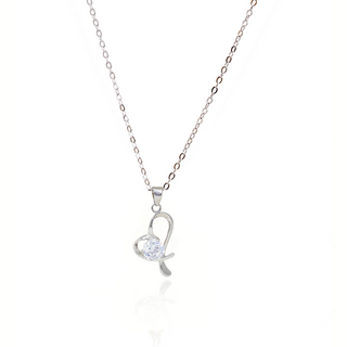 Silver Whole Heart Pendant