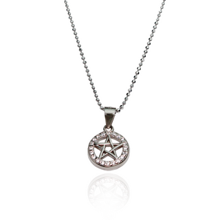 Silver Stary Wind Pendant
