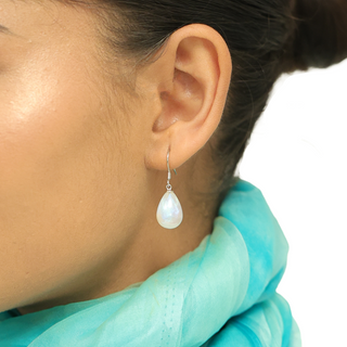 Moonstone  Ear Spike Earrings
