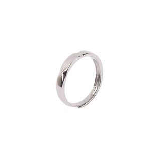 Silver Love Couple Ring