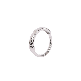 Silver Love Of Life Couple Ring
