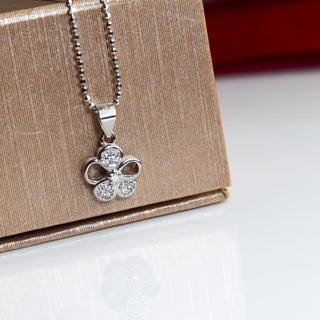 Silver Flower Pendant