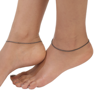 Silver Sunshine Anklet