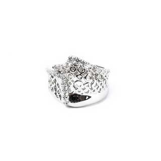 Silver Diana Zircon Ring