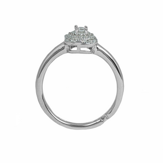 Silver Snowflake Ring