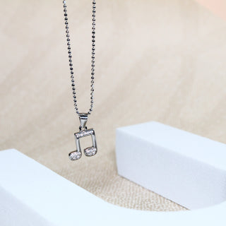 Silver Clef Pendant