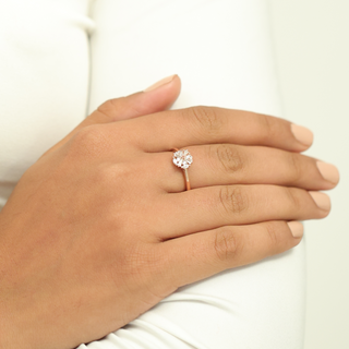 Rose Gold Shimmer Ring