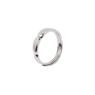 Silver Classic Couple Ring
