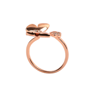 Rose Gold Butterfly Ring