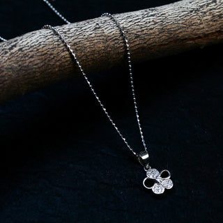 Silver Flower Pendant