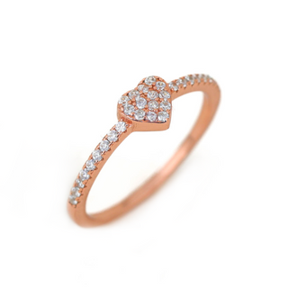 Rose Gold Passionate Love Ring