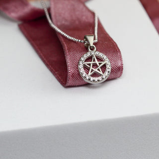 Silver Stary Wind Pendant