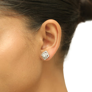 Silver Zircon Shining Set