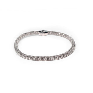 Silver Solid Chain Kada