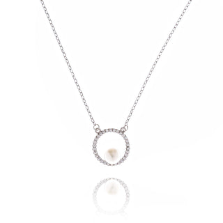 Silver Pearl For You Pendant