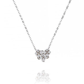 Silver Zircon Your Time Pendant