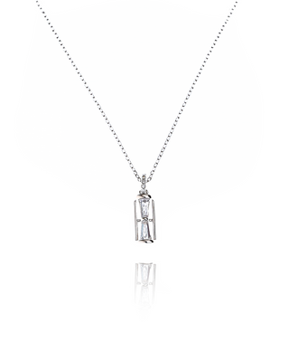 Silver Time Pendant