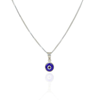 Silver Evil Eye Pendant