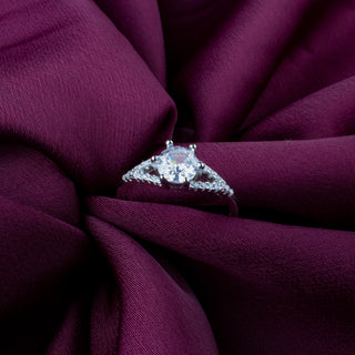 Silver Zircon Alltime Ring