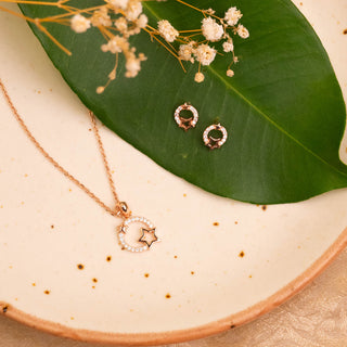 Rose Gold Shining Star Set