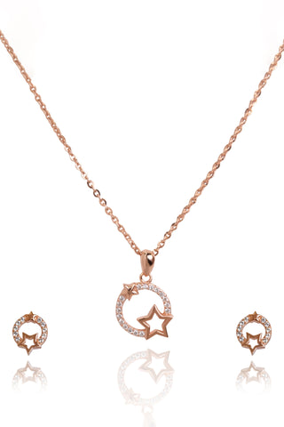 Rose Gold Shining Star Set