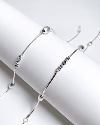 Silver Treasure Anklet