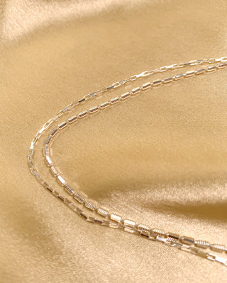 Silver Classic Chain Anklet