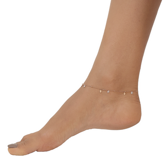 Rose Gold Queen's Anklet