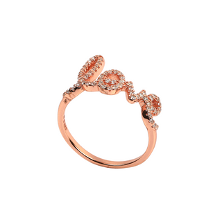 Rose Gold Love Ring