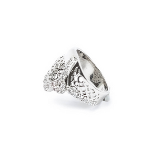 Silver Diana Zircon Ring