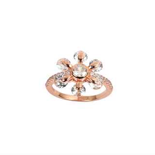 Rose Gold Flower Ring