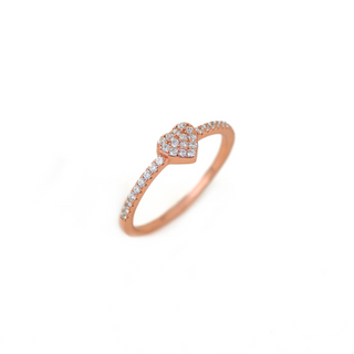 Rose Gold Passionate Love Ring