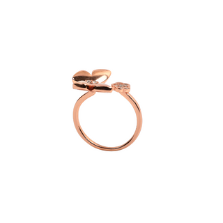 Rose Gold Butterfly Ring