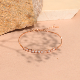 Rose Gold Rhodium Bracelet