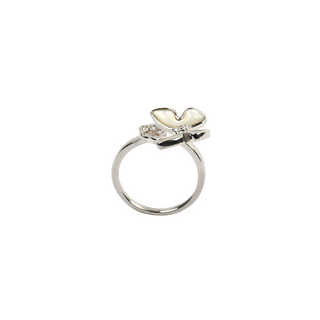 Silver Butterfly Ring