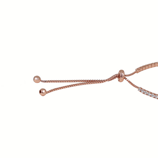 Rose Gold Zircon Minimal Bracelet