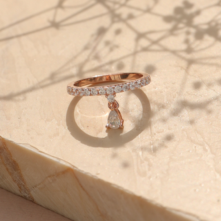 Rose Gold Eternity Ring