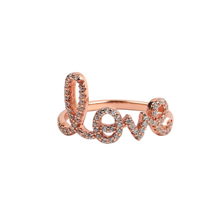 Rose Gold Love Ring