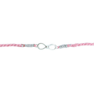 Silver Kids Infinity Rakhi