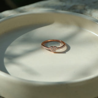 Rose Gold Passionate Love Ring