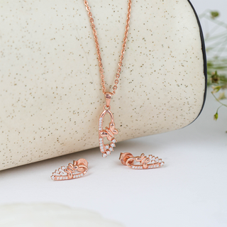 Rose Gold Fluttering Set