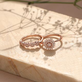 Rose Gold Princess Ring