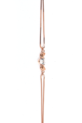 Rose Gold Heart Bracelet