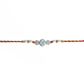 Silver Divine Rakhi