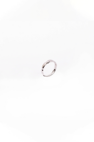 Silver Love Couple Ring